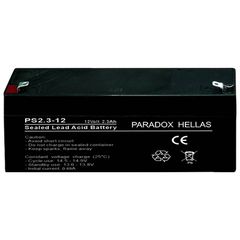 Μπαταρία σειρήνας Paradox Hellas 2.3 Ah / 12V