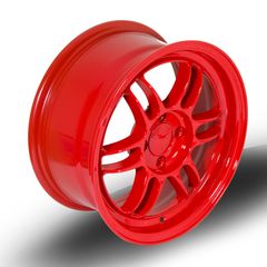 Ζάντες Rota TFS3 !!! - Light weight Racing Πανάλαφρες!  -      15x7 "4x100 ET38, Red   Τιμή Σετ !!!!!!!