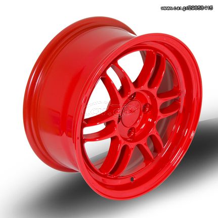 Ζάντες Rota TFS3 !!! - Light weight Racing Πανάλαφρες!  -      15x7 "4x100 ET38, Red   Τιμή Σετ !!!!!!!