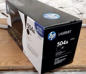 Toner  hp laserjet  504A  CE 250 καινουριο στο κουτι του