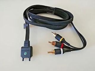 Original Sony Ericsson RCA Audio Video Cable Stereo-JACK MMC-60 Adapter