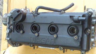 NISSAN XTRAIL T30 2.0L QR20DE 2002 - 2007.// ΚΑΠΑΚΙ ΚΙΝΗΤΗΡΑ ΚΕΦΑΛΑΡΙ ΑΡΙΣΤΟ QR20 \\ Γ Ν Η Σ Ι Α ΚΑΛΟΜΕΤΑΧΕΙΡΙΣΜΕΝΑ-ΑΝΤΑΛΛΑΚΤΙΚΑ