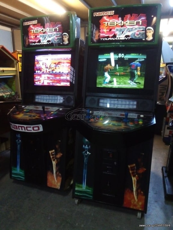 tekken tag tournament arcade cabinet