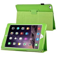 Apple iPad Air 2 -Δερμάτινη Αναδιπλούμενη Θήκη Stand Πράσινο (ΟΕΜ)