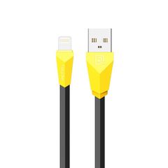 REMAX® Original Charging Cable Apple iPhone 6 1m Alien Black & Yellow RC-030i