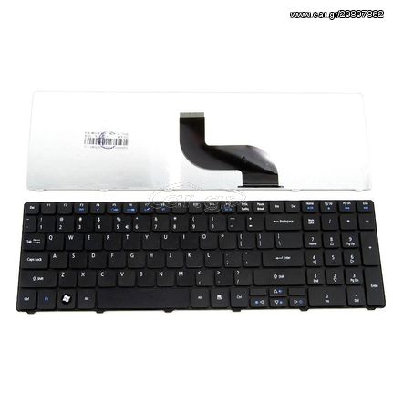 Πληκτρολόγιο Acer Aspire 5810 5542 5542G 7540 7540G 5538 5538G 5739 5739G E1-521E1-521 E1-531 E1-531G E1-571 E1-571G Black