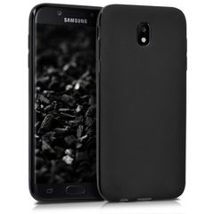 Samsung Galaxy J5 2017 Case, Glossy Shock Resistant Protective TPU Slim Case for Samsung Galaxy J5 (Release in 2017) (Black)