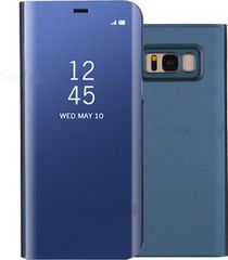 XCase Smart Cover Mirror Clear View Standing Cover - Blue (Samsung S7 Edge )