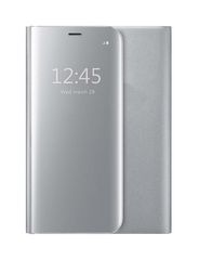 XCase Smart Cover Mirror Clear View Standing Cover –  Silver  (iPhone 8/7 Plus)