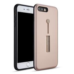 Apple iPhone 8 Case / iPhone 7 Plus- Case TPU Hard Silicone Back Cover Kickstand Case New Generation I Want Personality Not Trivial Gold Rose (oem)