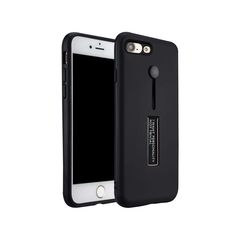 Apple iPhone 8 Case / iPhone 7 Plus- Case TPU Hard Silicone Back Cover Kickstand Case New Generation I Want Personality Not Trivial Black(oem)