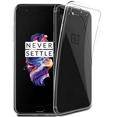 OnePlus 5 Case, Ultra [Slim Thin] Scratch Resistant TPU Gel Rubber Soft Skin Silicone Protective Case Cover for OnePlus 5 - Clear