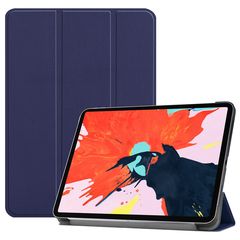 Apple iPad Pro 11 2018 - Ultra Slim Lightweight Stand Smart Case with Translucent Frosted Back Cover With Auto Sleep/Wake Feature –Blue Black