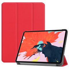 Apple iPad Pro 11 2018 - Ultra Slim Lightweight Stand Smart Case with Translucent Frosted Back Cover With Auto Sleep/Wake Feature –Red