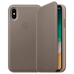 Original Case Apple Leather Folio Taupe (iPhone X) MQRY2ZM/A