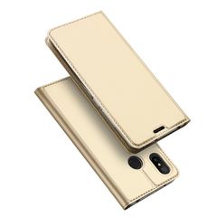 DUX DUCIS Skin Pro Bookcase type case for Xiaomi Redmi Note 6 Pro golden