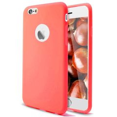 iPhone 7/8 Case - Slim Fit Shockproof Liquid Silicone Gel Rubber Protective Case Soft Touch Back Cover for Apple iPhone 7/8, Orange
