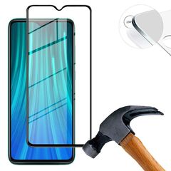 Xiaomi Redmi Note 8 - Tempered Glass [HD Clear][No Bubbles][9H Hardness][Anti-Fingerprint] [Full Coverage] 9D Black(Με πλήρη εφαρμογή σε όλα τα σημεία και όχι μόνο στις άκρες.)