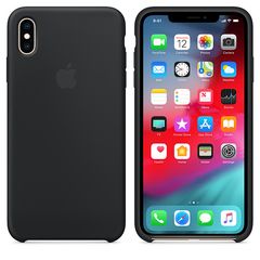 Original Θήκη iPhone XS Max - Apple Silicone Case - Black MRWE2ZM/A