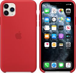 Original Apple Silicone Case (Product)Red (iPhone 11 Pro Max) (MWYV2ZM/A)