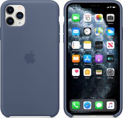 Original  Apple Silicone Case Alaskan Blue (iPhone 11 Pro Max) MX032ZM/A