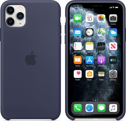 Original Apple Silicone Case Midnight Blue (iPhone 11 Pro Max) MWYW2ZM/A