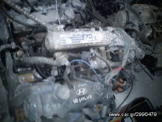 HYUNDAI S-COUPE ΚΙΝΗΤΗΡΑΣ ΒΕΝΖΙΝΗΣ ΜΕ ΚΩΔΙΚΟ:G4EK 1500cc 88ps 65KW 12V INJECTION '92-'96 ΜΟΝΤΕΛΟ