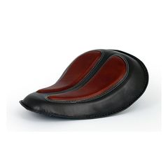 Danaborg, custom solo seat. Black with brown panels