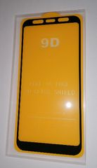 Προστατευτικό Οθόνης (Full) 9H Tempered Glass για Samsung Galaxy A6 Plus Μαυρο (ΟΕΜ)