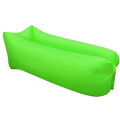Lazy Bag 15320 Φουσκωτό Στρώμα & Κάθισμα Ξαπλώστρα Λαχανί (UN15320-GR)