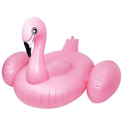 Sainteve Giant Φουσκωτό Flamingo Θαλάσσης-Πισίνας Με Λαβές 200cm- (SY-A0391)