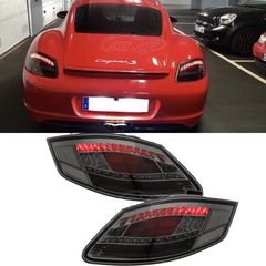 ΦΑΝΑΡΙΑ ΠΙΣΩ LED PORSCHE Boxster 987 (2005-2008) Cayman (2006-2009) Smoke