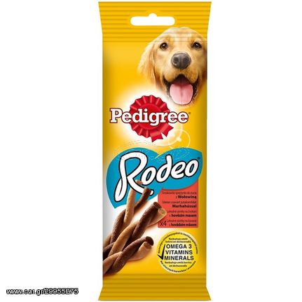 Pedigree Rodeo Μοσχάρι 4τεμ/70γρ