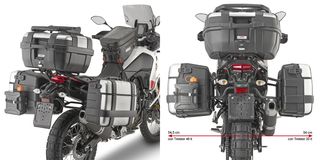 Βάσεις πλαϊνών βαλιτσών GIVI PLO2145MK για YAMAHA Tenere 700'2019 για monokey βαλίτσες