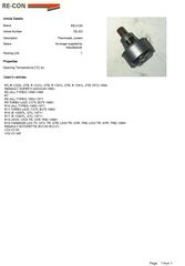ΘΕΡΜΟΣΤΑΤΗΣ R4-R5-SUPER 5-R6-R7-R8-R9-R10-R11-R15-R17-R19-ESTAFETTE/VOLVO 55-345 (RECON)-thumb-2