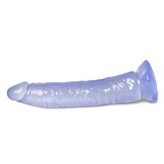 8.3'' Clear Purple Realistic Dildo-thumb-1