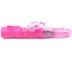 Pink Color Basic Rabbit Vibrator-thumb-3