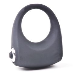 Black Color Silicone Vibrating Cock Ring