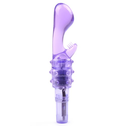 Clear Purple Cute G-Spot Vibrator