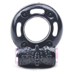 Black Color Basic Vibrating Cock Ring