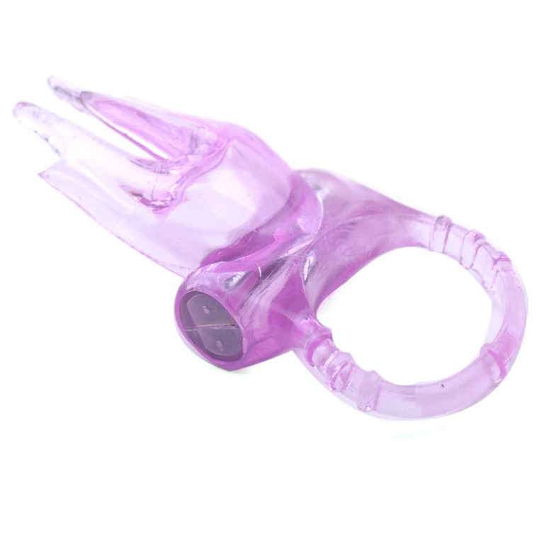 Purple Color Basic Vibrating Cock Ring