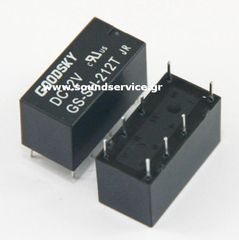 ΡΕΛΕ 12V MINI 2+6 ΕΠΑΦΩΝ DPDT 1A 20.5x10x11.5mm