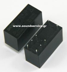 ΡΕΛΕ 12V 2+6 ΕΠΑΦΩΝ DPDT 10A 12.7x15.7x29mm