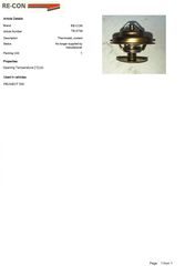 ΘΕΡΜΟΣΤΑΤΗΣ PEUGEOT 505 INJECTION (RECON)-thumb-2