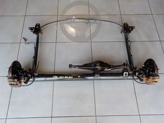 NISSAN ALMERA N16 '01 1.5 16V (5Θ) ΑΞΟΝΑΣ ΠΙΣΩ,ΜΕ ABS ΚΑΙ ΔΙΣΚΟΦΡΕΝΑ,ΚΟΜΠΕ ΜΕ ΤΙΣ ΔΑΓΚΑΝΕΣ ΚΑΙ ΤΙΣ ΝΤΙΖΕΣ