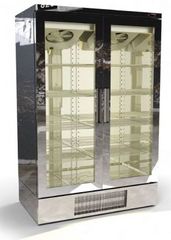 Ψυγείο Θάλαμος Διπλό Βιτρίνα -2 / +8 °C Συντήρηση 140x80x221 