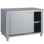 Ερμάρια με συρόμενες πόρτες INOX ---x 60-70 x 87 cm-thumb-1
