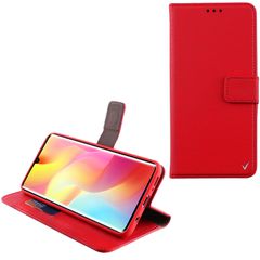 VOLTE-TEL ΘΗΚΗ XIAOMI MI NOTE 10 LITE 6.47" ALLURE MAGNET BOOK STAND CLIP RED