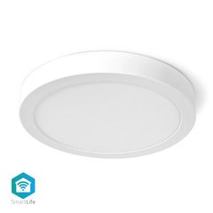 NEDIS WIFILAW20WT Wi-Fi Smart Ceiling Light Round 30cm Warm to Cool White 1200m 233-1577