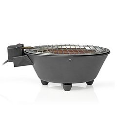 NEDIS BBQE112BK Electric Barbeque Round 30 cm 1250 Watt 233-1587